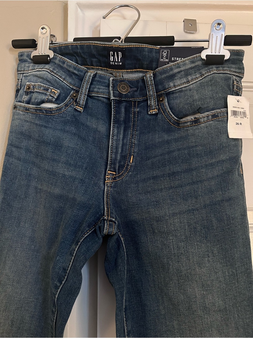 GAP Medium Wash Blue Stretch Jeans